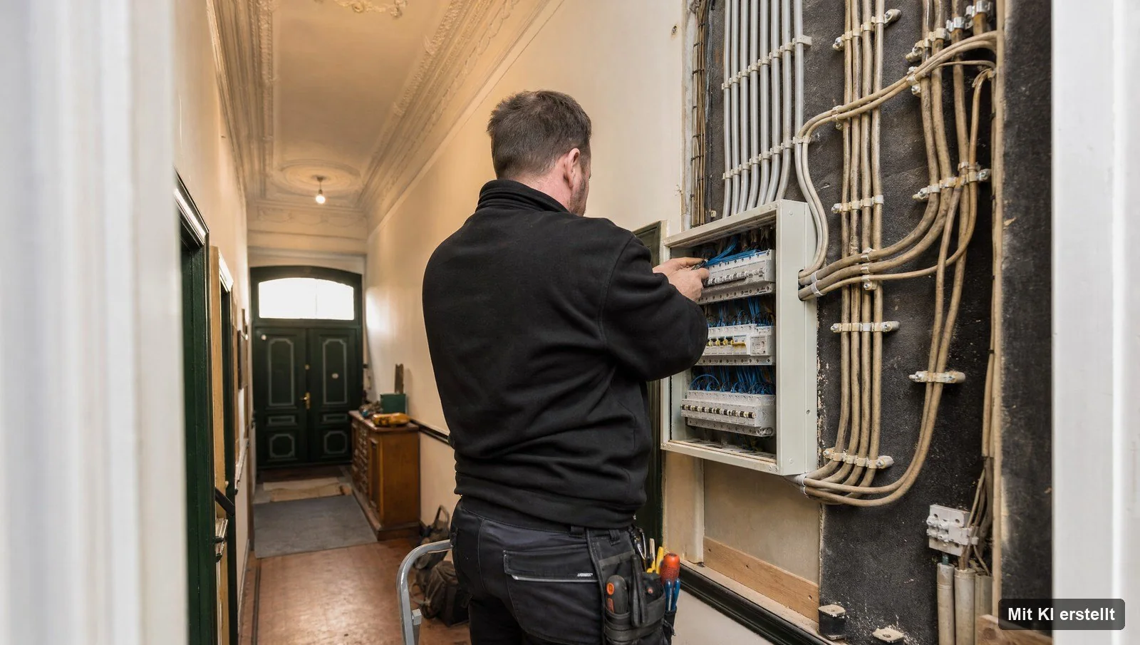 Elektriker in Bremen: Elektro Jahnke aus Delmenhorst bei der Arbeit