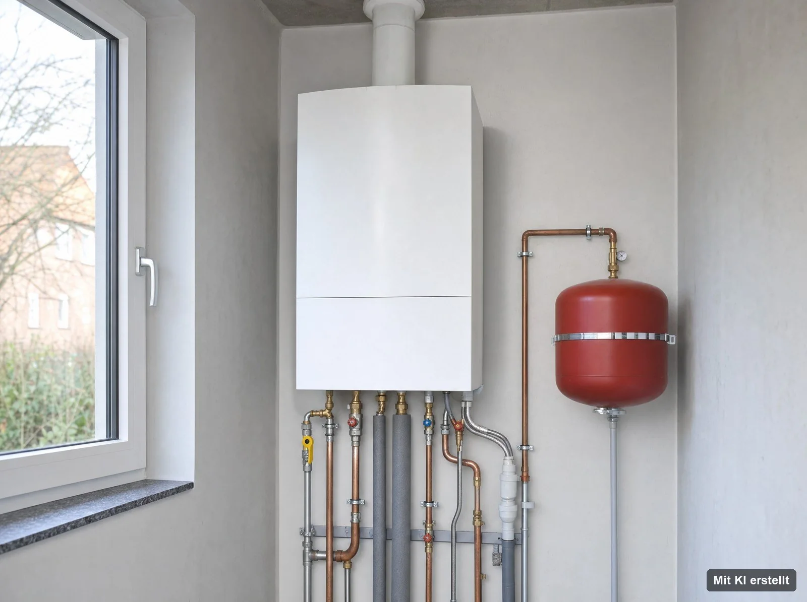 Vaillant-Gastherme in einem Hauswirtschaftsraum in Delmenhorst